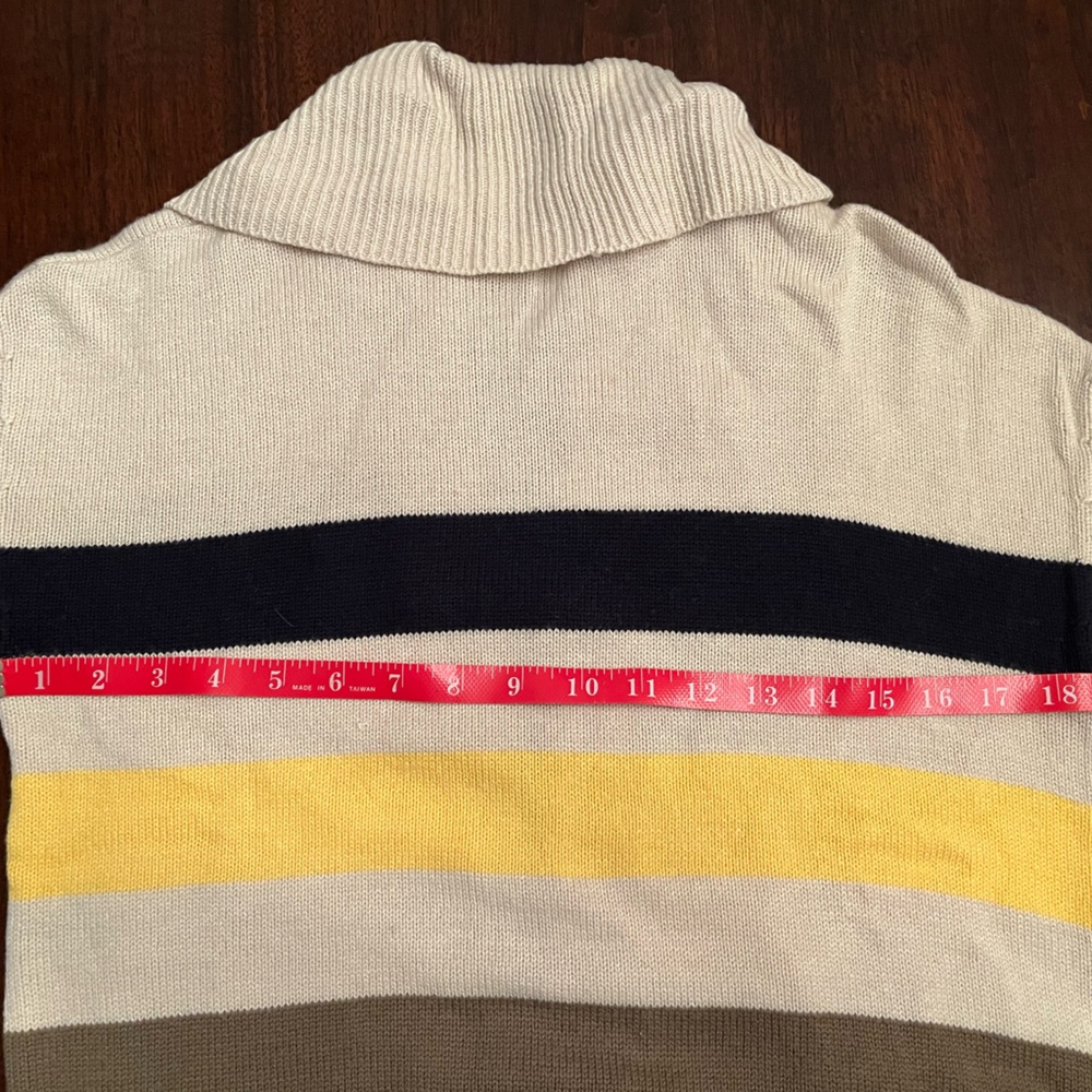 Talbots shawl collar fly-away sweater, size S - Picture 7 of 7